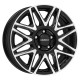 Dezent KH dark Black/polished 7,5x18 5x112 ET52 CB66,6 R14 1050 kg TKHF8BP52E
