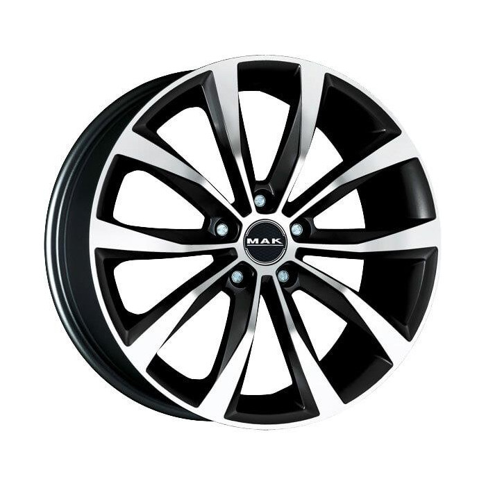 MAK Wolf Black Mirror 7,5x17 5x100 ET48 CB56,1 60 610 kg F7570WFBM48P4IX