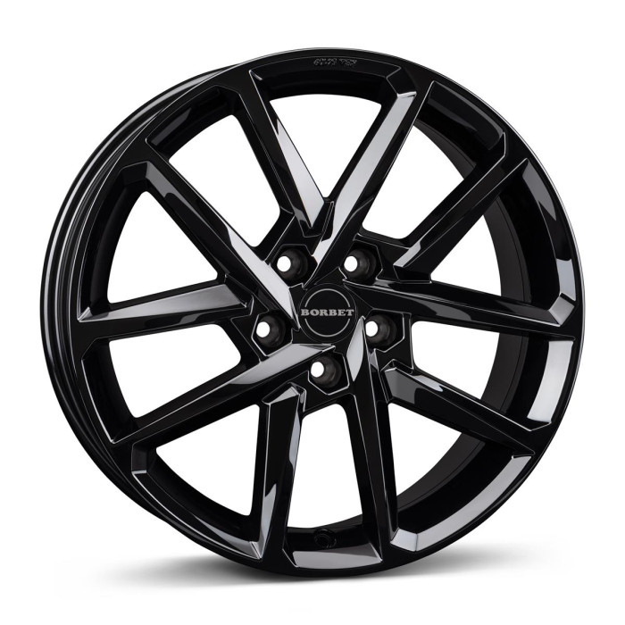 Borbet N black glossy 7,5x18 5x112 ET40 CB66,6 R14 695 kg 497766