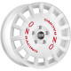 OZ Racing Rally Racing Race White Red Lettering 8x17 5x112 ET35 CB75,0 R12 700 kg W01A3320433