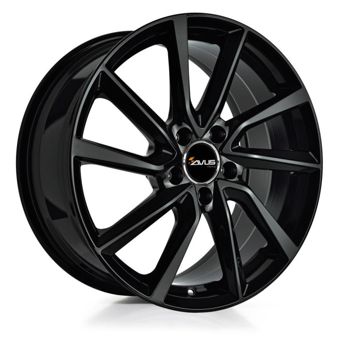 Avus AC-518 Black 7x17 5x108 ET50 CB63,4 60 690 kg