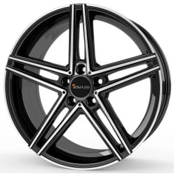 Avus AC-515 Black Polished 8,5x18 5x112 ET45 CB66,6 R14 735 kg