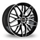 Avus AF19 Black Polished 8x18 5x112 ET30 CB66,7 60 775 kg