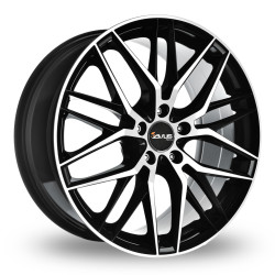 Avus AF19 Black Polished 8x18 5x120 ET45 CB72,6 60 775 kg