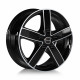 Avus AC-V51 Black Polished 7x17 5x108 ET45 CB65,1 Flat 1250 kg