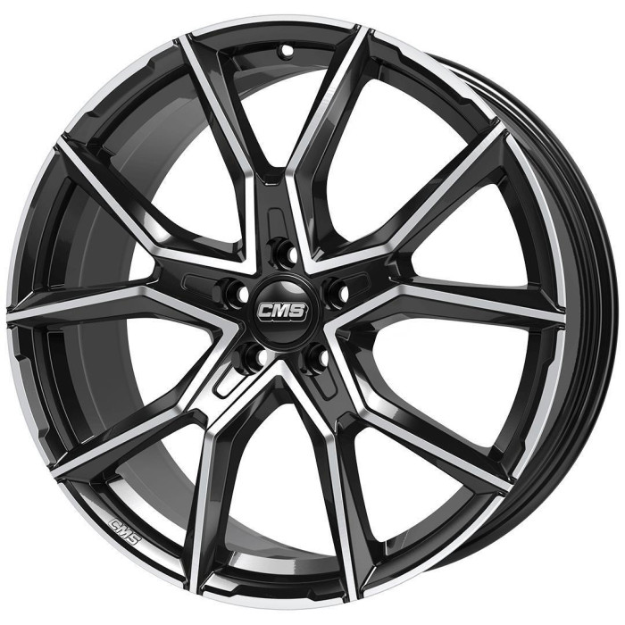 CMS C33 Diamond Black Gloss 8,5x20 5x112 ET30 CB66,6 60 800 kg C33 8520 30 98S DB