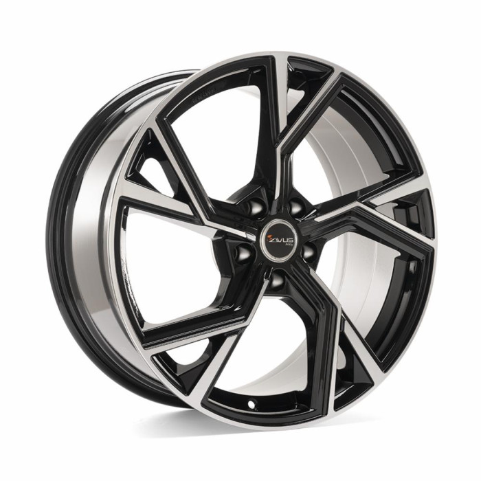 Avus AF20 Black Polished 8x18 5x112 ET35 CB66,6 R13 750 kg