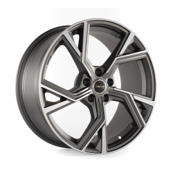 Avus AF20 Matt Antharcite Polished 8x18 5x112 ET28 CB66,6 R13 750 kg