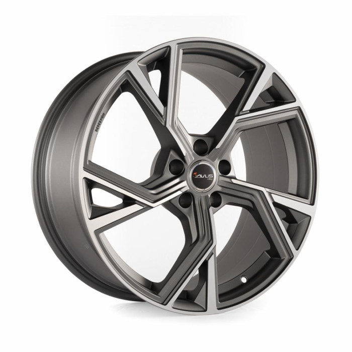 Avus AF20 Matt Antharcite Polished 8x18 5x112 ET28 CB66,6 R13 750 kg