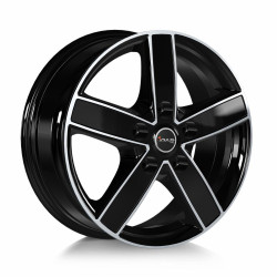 Avus AC-V51 Black Polished 6,5x16 5x114.3 ET50 CB66,1 60 1250 kg