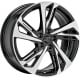 MSW 60 Gloss Black Full Polished 8x18 5x112 ET40 CB66,6 R13 725 kg W19455003E56