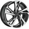 MSW 60 Gloss Black Full Polished 8x18 5x112 ET40 CB66,6 R13 725 kg W19455003E56