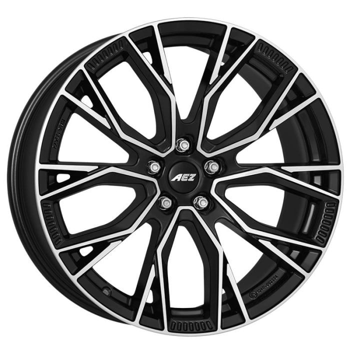 AEZ Toronto dark Black/polished 8,5x20 5x112 ET35 CB66,6 60 835 kg ATR0L8BP35E