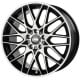 CMS C25 Diamond Black Gloss 9x20 5x112 ET45 CB66,6 R14 1000 kg C25 9020 45 82S DB