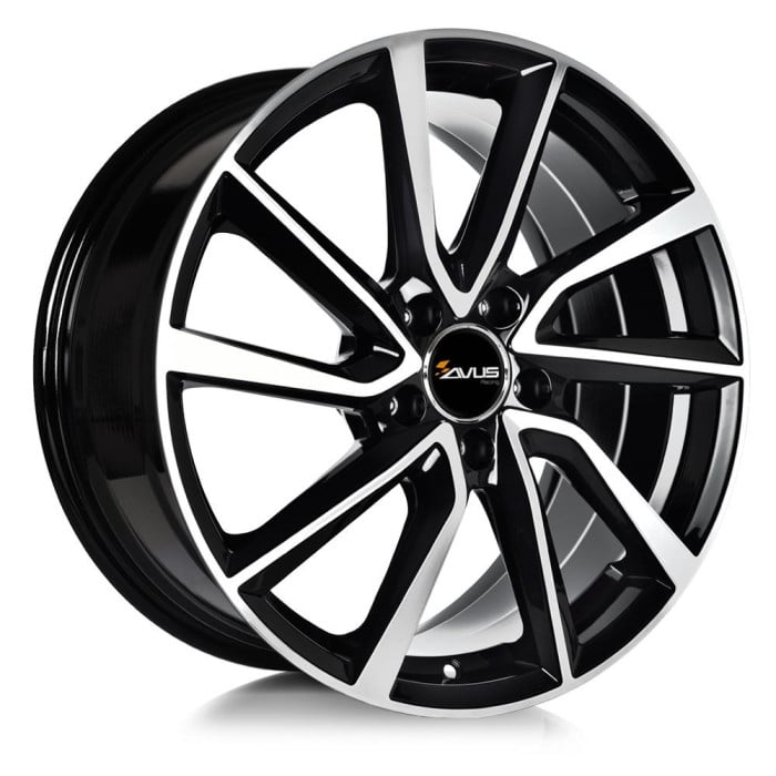 Avus AC-518 Black Polished 7x17 5x108 ET50 CB63,4 60 690 kg