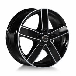 Avus AC-V51 Black Polished 7x17 5x130 ET62 CB89,1 60 1250 kg