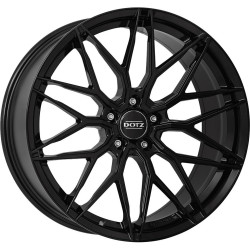 Dotz Suzuka Black 8x20 5x112 ET27 CB66,6 60 665 kg OSU0K8BA27E
