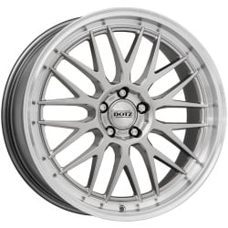 Dotz Bilbao Silver/polished lip 8x18 5x112 ET40 CB66,6 R13 750 kg OBIG8SL40E