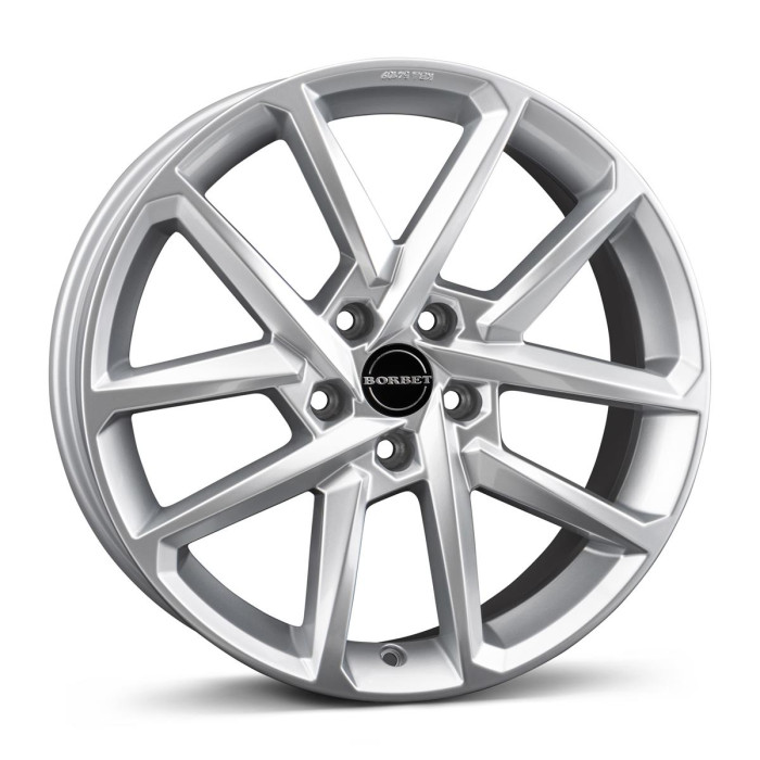 Borbet N Crystal Silver 6,5x16 4x108 ET37 CB72,6 60 580 kg 498020