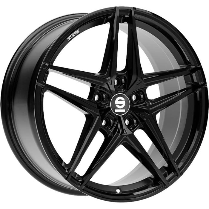 Sparco Record Gloss Black 8,5x19 5x120 ET35 CB72,6 60 660 kg W29097002C5