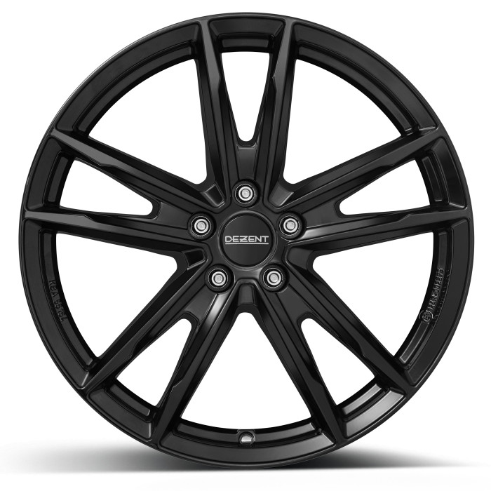 Dezent KF Black 7x16 5x108 ET44 CB65,1 Flat 700 kg TKFPHBA44E
