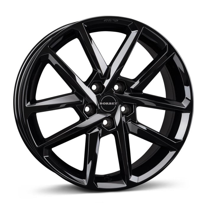 Borbet N black glossy 7,5x17 5x115 ET40 CB70.3 60 700 kg 498315
