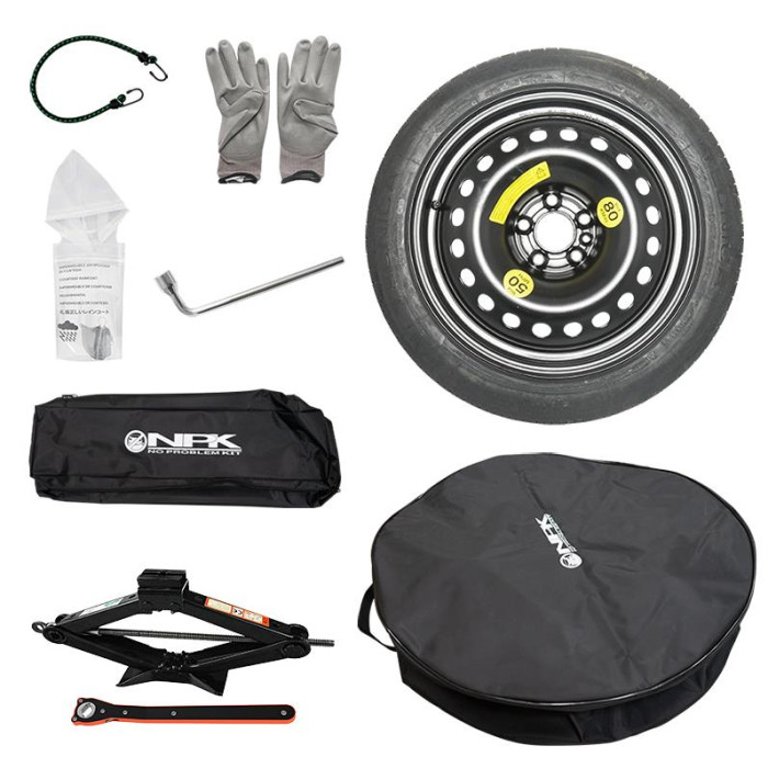 NPK Spare Wheel Steel 4x14 4x100 ET20 CB60,1 58x15cm 135/80 14 78K00R202D