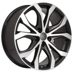 Alutec W10X racing-black frontpolished 8x18 5x114.3 ET40 CB70,1 60 875 kg W10X-80840B83-5