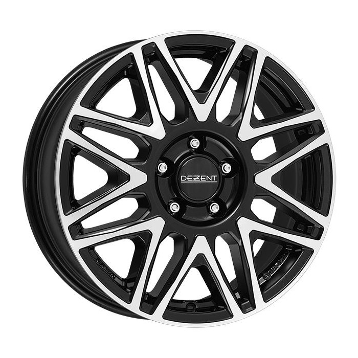 Dezent KH dark Black/polished 7x17 5x112 ET51 CB66,6 R14 1050 kg TKHY8BP51E