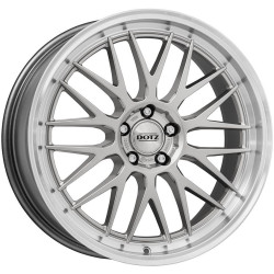 Dotz Bilbao Silver/polished lip 8x18 5x112 ET46 CB57,1 R13 750 kg OBIG8SL46E